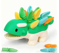 NIEBYI The Fine Motor Dinosaur: Baby Sensory Toys for Toddlers 1-3, Preschool Learning Educational Activities, 12+ Months Old Birthday Gift, Christmas Stocking Stuffers