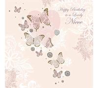 Niece Birthday Card Accented in Gold by Hallmark