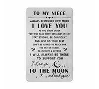 Niece Gifts from Auntie - I Love My Niece Cards from Aunt Uncle - Nieces Wallet Insert Card