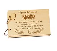 Niece In Loving Memory Scrap Book Photo Album Guest Book