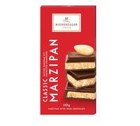 Niederegger Classic Marzipan Bittersweet Dark Chocolate Bar 110g