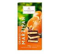 Niederegger - Dark chocolate covered marzipan bar with orange 110g