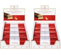 Niederegger - Dark chocolate covered marzipan loaf 200g (Pack of 2)