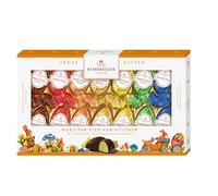 Niederegger Marzipan Easter Egg Variations 175g (14 Pieces) - Assorted German Marzipan Eggs in Dark & Milk Chocolate - Luxury Easter Gift Box