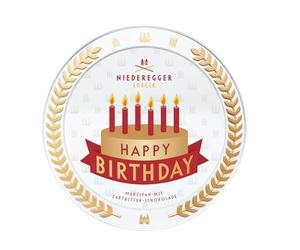 Niederegger marzipan torte Happy Birthday
