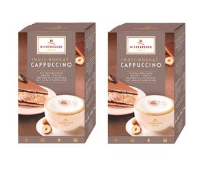 Niederegger Nuss-Nougat Cappuccino Coffee Sachets 10 x 22g, 2 Packs
