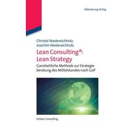 Niedereichholz - Lean Consulting Lean Strategy - New paperback or sof - P555z