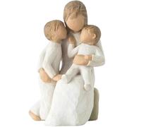 NIEEKRUN Mother and Son Figurines - Hand-Painted Sculpted Statues - The Greatest Bond - Mom Birthday Gifts to Celebrate Mother's Day