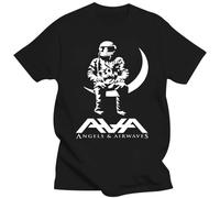 NIEGAKI Angel and Airwaves Moon T Shirt Black
