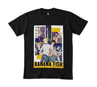 NIEGAKI Banana Fish t-Shirt 7DMN Black