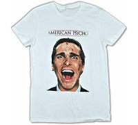 NIEGAKI QUANTON American Psycho Splatter Face White T-Shirt New White White