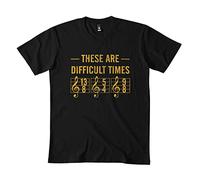 NIEGAKI These are Difficult Times t-Shirt DMN2 t-Shirt DMN2 Black