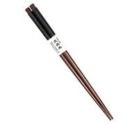 NIEI 1 Pairs Japanese Natural Wood Chopsticks Value Pack Cooking Tableware Black