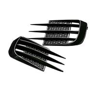 NIEI 2Pcs Car Front Bumper Fog Light Grille Cover Fog Light Cover Trim for Golf 6 MK6 GTD 2008-2013