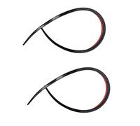 NIEI 2X Universal Roof Spoiler Gloss Black Tail Wing Spoiler Rear Trunk Spoiler for 1.2M