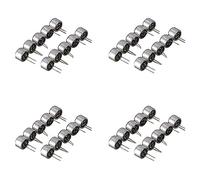 NIEI 40 PCS 9.7mm x 7mm 2 Pin MIC Capsule Electret Condenser Miniphone