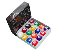 NIEI Professional 25mm Children Billiards Table Balls Set Resin Small Pool Cue Balls Full Set 16 Pcs Mini Billiard Balls Set