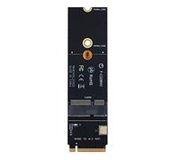 NIEI Wireless M.2 A+E Key Slot to M.2 M Key Wifi Bluetooth Adapter for AX200 9260 Bcm94352Z Card NVMe PCI Express SSD Port