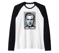 Niels Bohr Raglan Baseball Tee