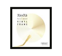 Nielsen 12In Vinyl Record Album Display Frame, Wood, Black, 34X34Cm