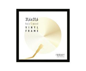 Nielsen 12In Vinyl Record Album Display Frame, Wood, Black, 34X34Cm