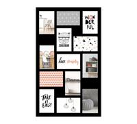 nielsen Accent Collage Frame for 13 photos 10x15 cm - White in Black Nielsen Black 10x15 cm