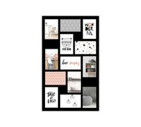 accent by nielsen Collage Picture Frame, Black for 13 Photos 4x6in