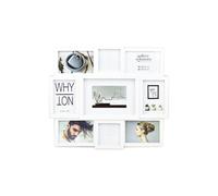 accent by nielsen Collage Picture Frame, White for 9 Photos - 7 x 4x6in and 2 x 4x4in