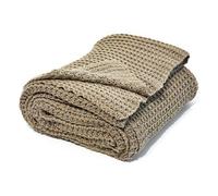 Nielsen Alen Coarse Knitted Large Throw Blanket - Sand