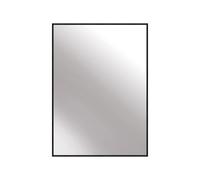 Nielsen Arlott Aluminium Rectangular Wall Mirror, Matt Black, 50 X 70Cm
