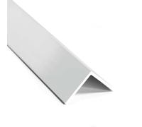 nielsen Aluminium L-Shaped Angle Profile, Matt Anodized, 2000x10x10 mm, Thickness 1mm, Length 2m, Corner Trim, Edge Protection, Finishing and Decoration