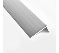 Nielsen Aluminium L-shaped Angle Profile, 2000X20X10 Mm, Thickness 1.5Mm, Length 2M, Corner Trim, Edge Protection - Natural Mill Finish, Silver