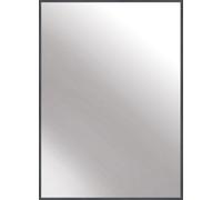 Nielsen Arlott Aluminium Rectangular Wall Mirror, Black Oak, 50 X 70Cm