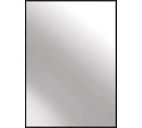 Nielsen Arlott Aluminium Rectangular Wall Mirror, Matt Black, 50 X 70Cm