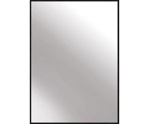 Nielsen Arlott Aluminium Rectangular Wall Mirror, Matt Black, 50 X 70Cm