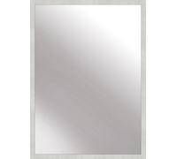 Nielsen Armfield Metal Rectangle Wall Mirror, Matt Silver, 50 X 70Cm