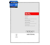 Nielsen Atlanta Aluminium Frame, 50 x 70 cm, Matt Silver Frame