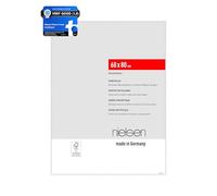 nielsen Atlanta Aluminium Picture Frame Matt White 60x80cm with Push and Turn Clips