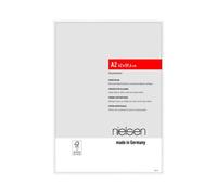 Nielsen Atlanta Matt White Aluminium Picture Frame A2, 42X59.4Cm - With Synthetic Glass And Push/turn Clips