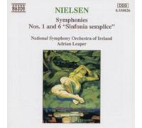 Nielsen, Carl August Symphonies Nos. 1 & 6 (CD) Album (US IMPORT)