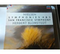 NIELSEN, Carl: Symphonies nos.4 & 5--VINYL-DEC 4215241-DECCA - Inghilterra-NIELSEN Carl August (Danimarca)-BLOMSTEDT Herbert (dir); San Francisco Symphony Orchestra