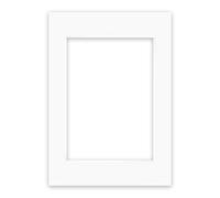 nielsen Conservation Picture Mount - Pure White A1, 59.4x84cm - Fits A2, 42x59.4cm Photo - Acid-Free, pH Neutral and Protective, Smooth Surface