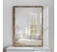 nielsen HOME Florentina Rectangular Wall Mirror - Bronze 50x70cm - with Hanging Set - Modern Home Décor