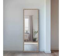 nielsen HOME Florentina Rectangular Wall Mirror Gold 50x150cm with Hanging Set