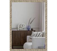 nielsen HOME Florentina Rectangular Wall Mirror Gold 50x70cm with Hanging Set