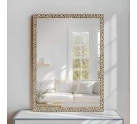 nielsen HOME Florentina Rectangular Wall Mirror Gold 50x70cm with Hanging Set