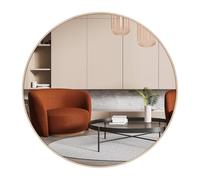 nielsen HOME Jaron Wall Mirror 60cm Round Aluminium - Oak