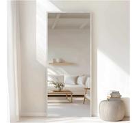 nielsen HOME Star Rectangular Wall Mirror - Brushed Frosted Silver 70x170cm, Full Length with Hanging Set - Modern Minimalist Home Décor