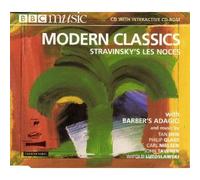 Nielsen: Maskarade Overture (Eugene Ormandy), Stravinsky: Les noces Barber: Adagio for Strings (Eugene Ormandy) Lutoslawski: Les espaces du sommeil (Esa-Pekka Salonen) Glass: Floe (Michael Riesman) Tavener: Hymn to the Mother of God, Hymn for the Dormition of the Mother of God (Martin Neary) Tan Dun: Syphony 1997, 'Heaven Earth Mankind'; Song of Peace - BBC