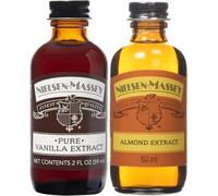 Nielsen Massey - Almond & Pure Vanilla Extract - 2 x 60ml